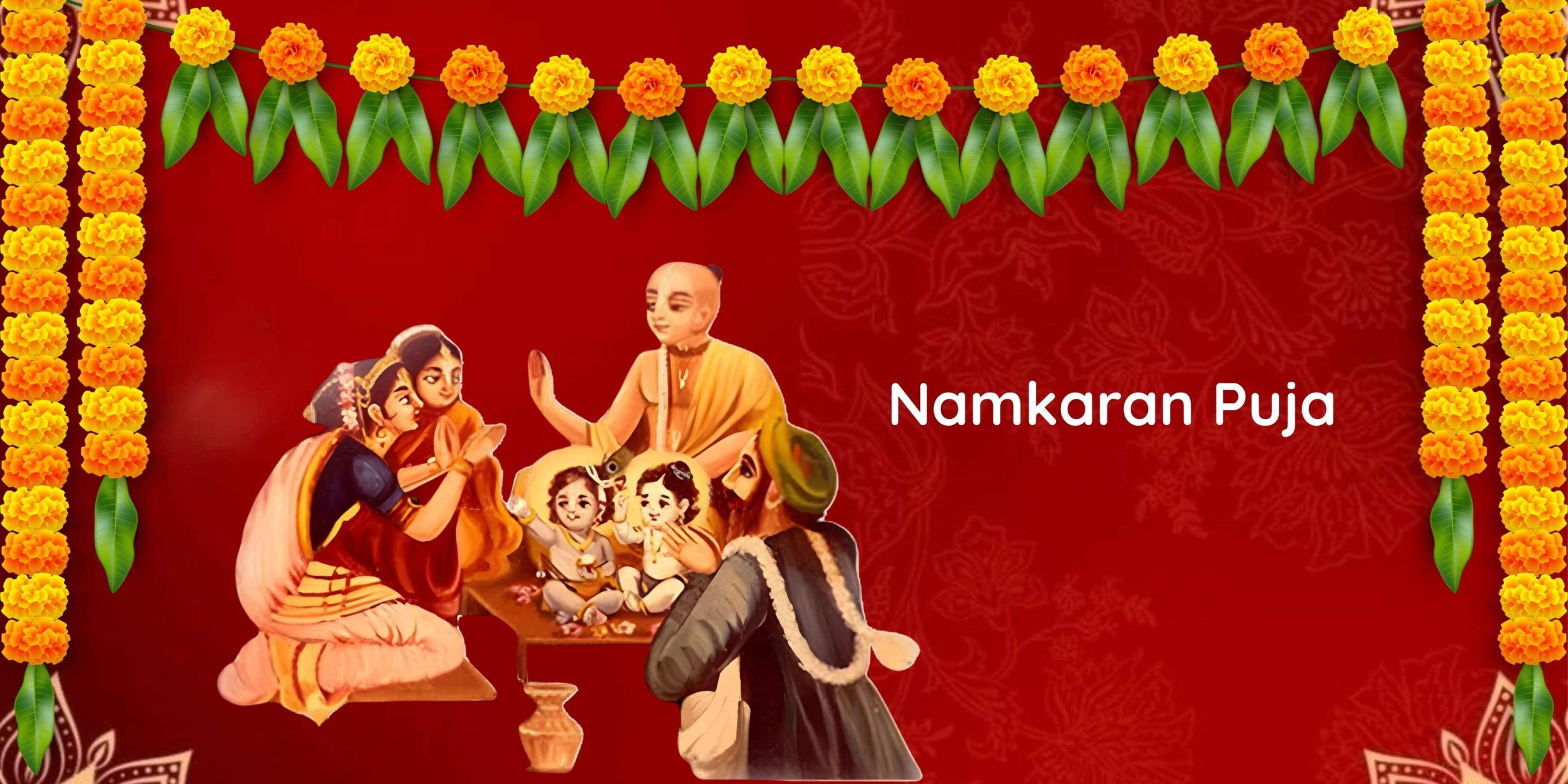 Namkaran Puja baby naming ceremony in Bangalore